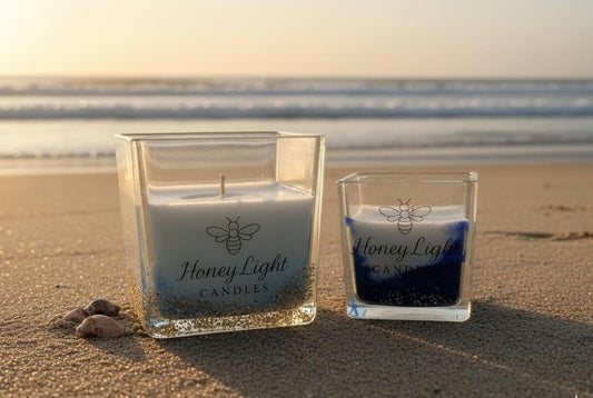 Saltwater Soy Candle |  9 oz | Clean Coastal Scented Hand-Poured Candle
