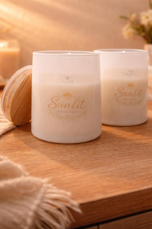 Sunlit Soy Candle | Hand-Poured Candle