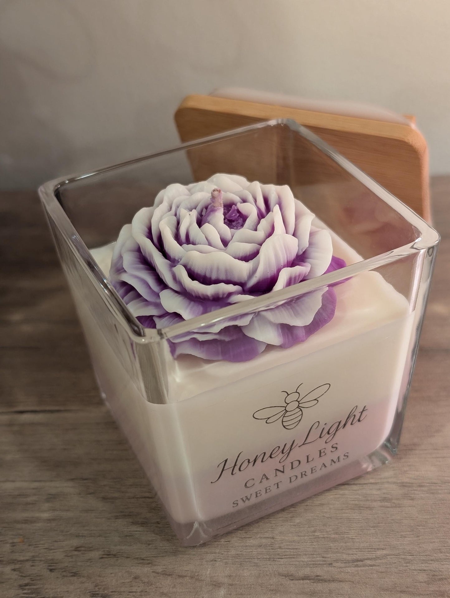 Sweet Dreams Candle (Purple & White Peony)