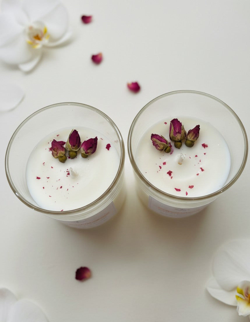 Orchid No. 7 |Soy + Beeswax Luxury Floral Candle